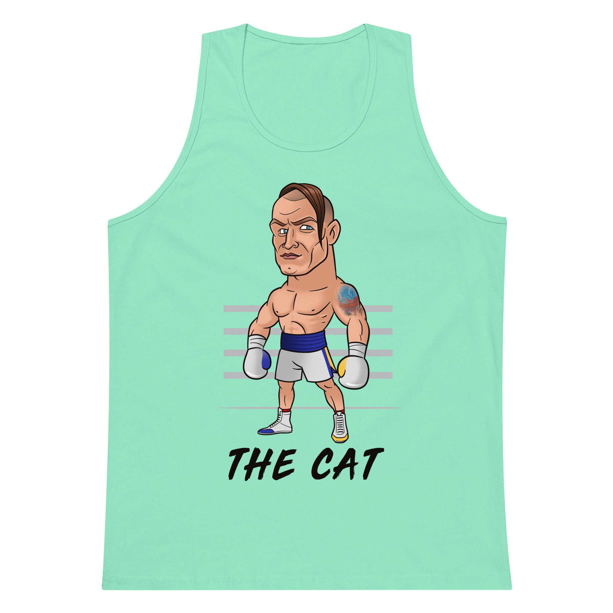 "The Cat" Oleksandr Usyk - Premium Tank Top Tank Top