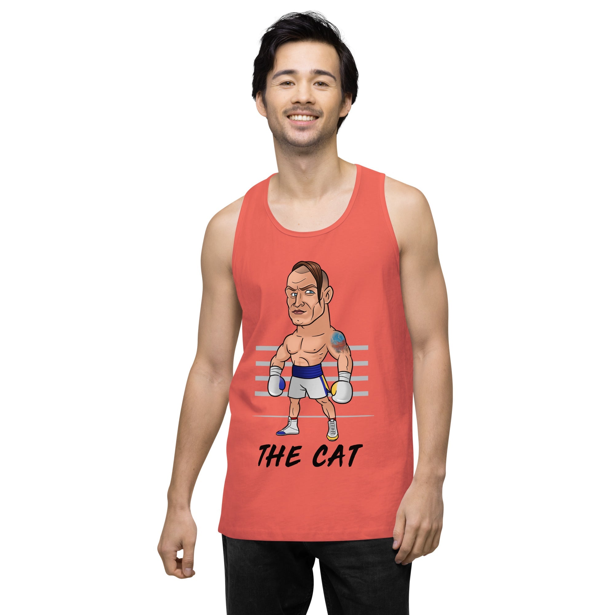 "The Cat" Oleksandr Usyk - Premium Tank Top Tank Top