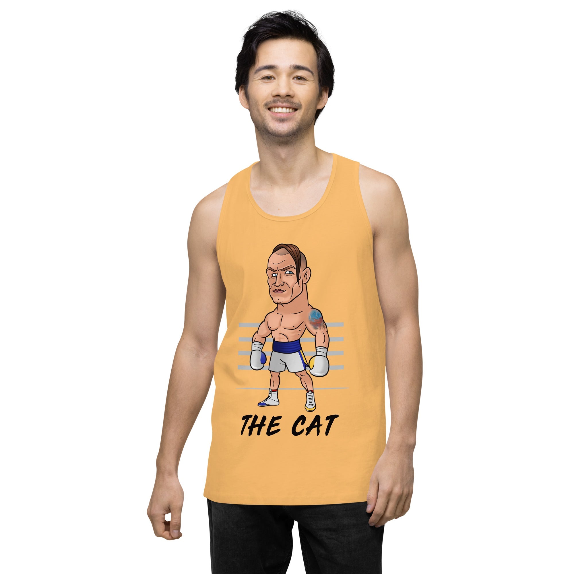 "The Cat" Oleksandr Usyk - Premium Tank Top Tank Top