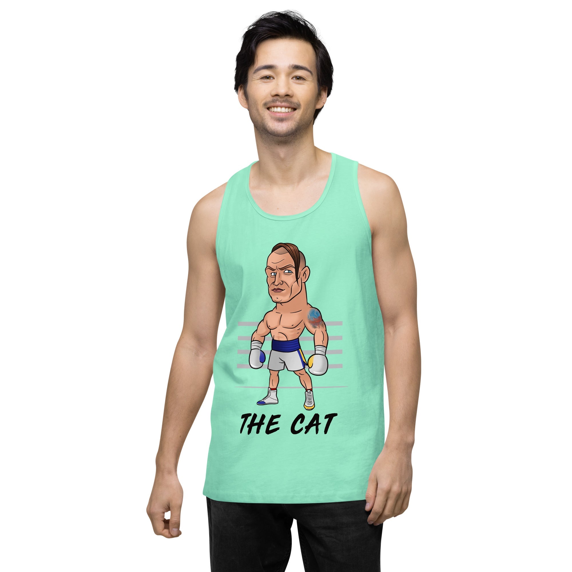 "The Cat" Oleksandr Usyk - Premium Tank Top Tank Top