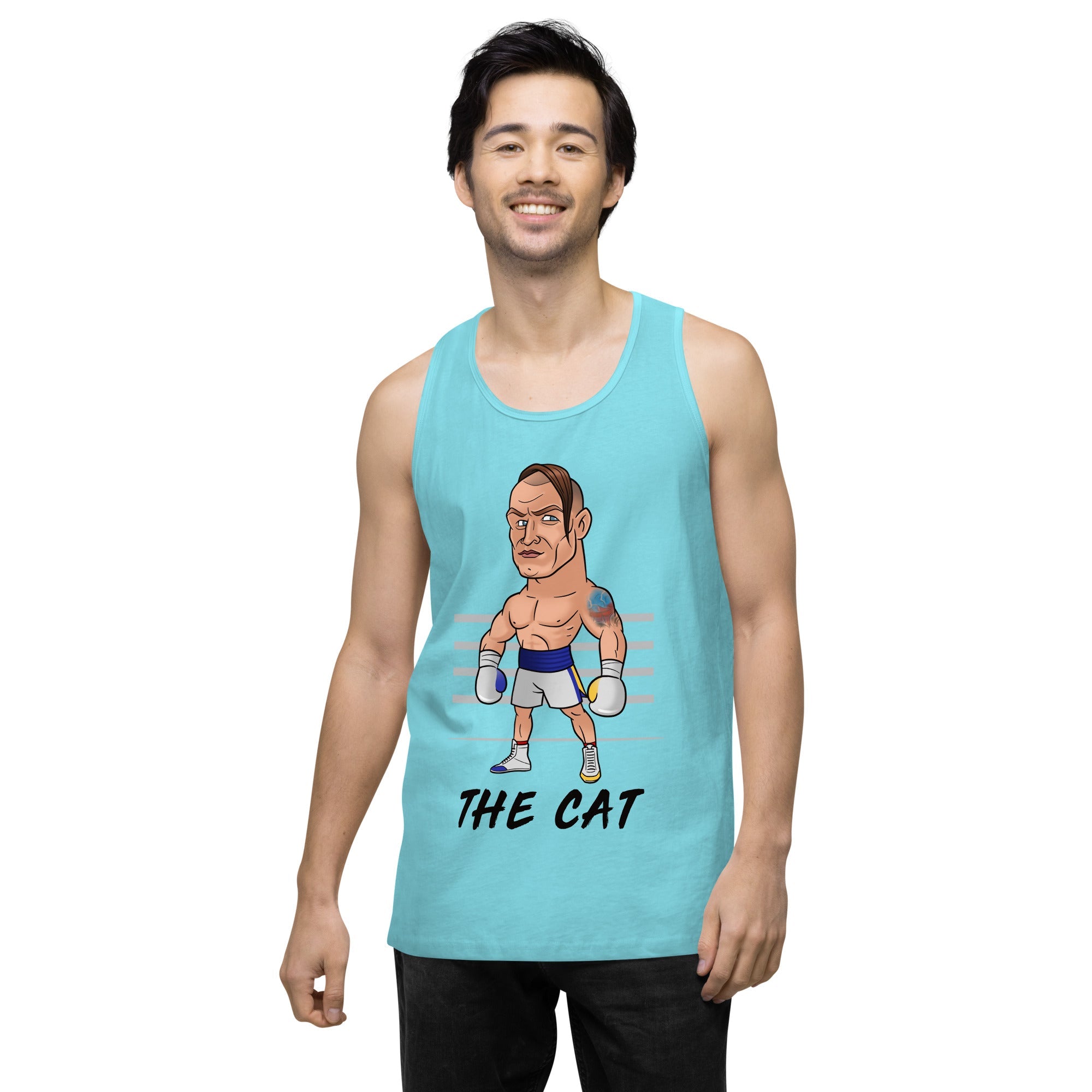 "The Cat" Oleksandr Usyk - Premium Tank Top Tank Top