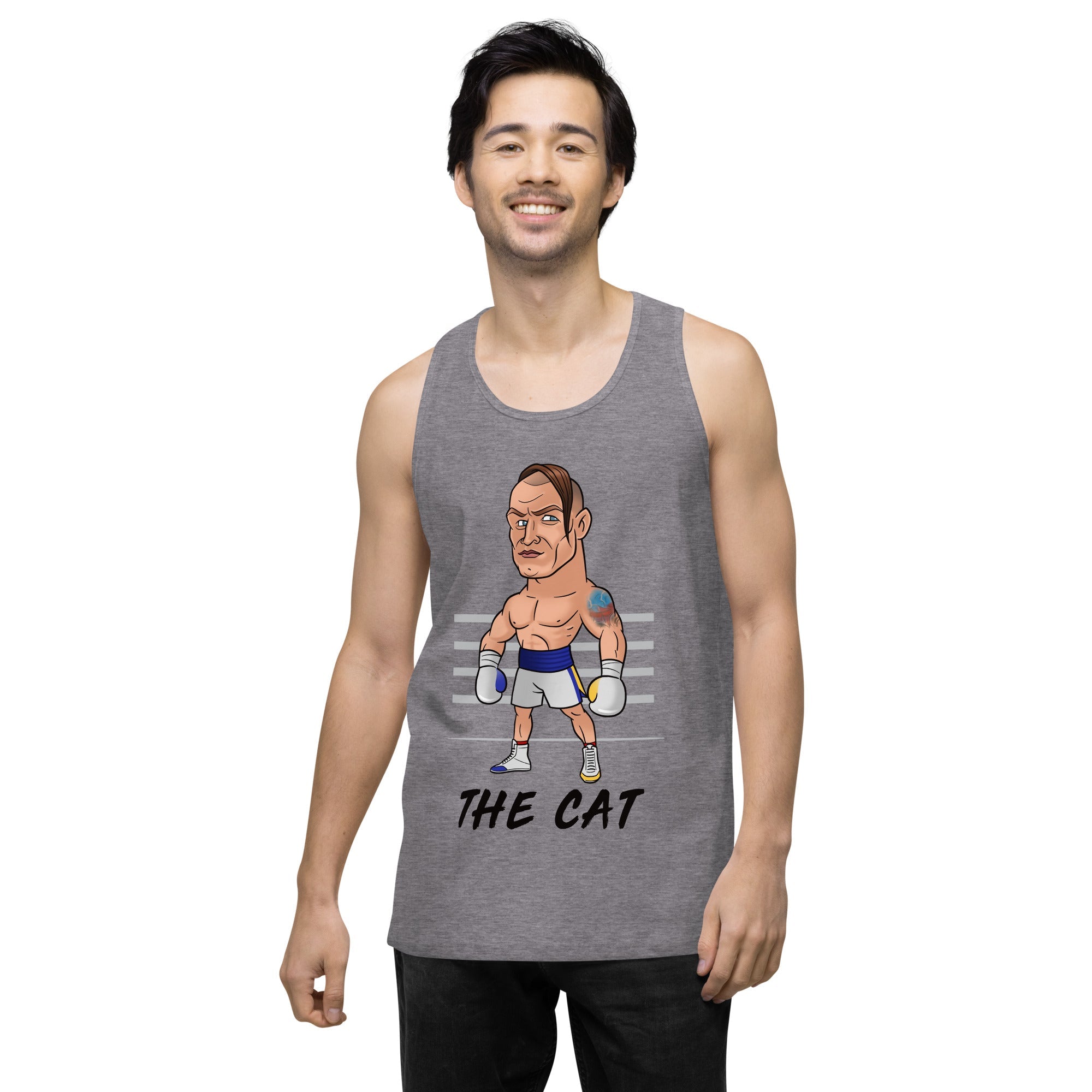 "The Cat" Oleksandr Usyk - Premium Tank Top Tank Top