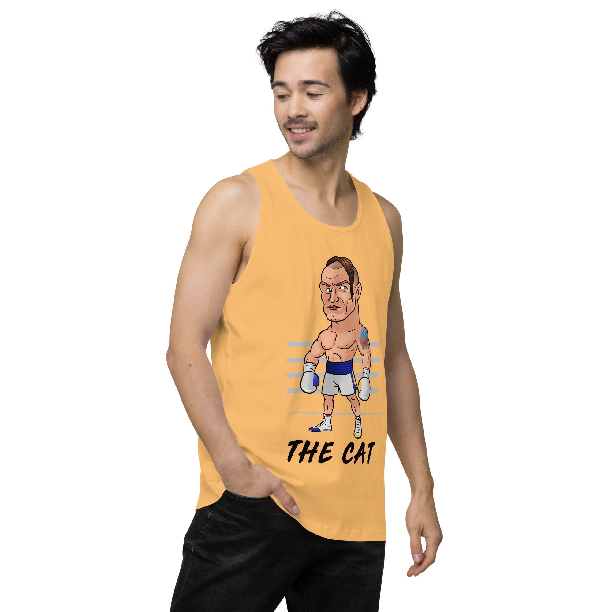 "The Cat" Oleksandr Usyk - Premium Tank Top Tank Top