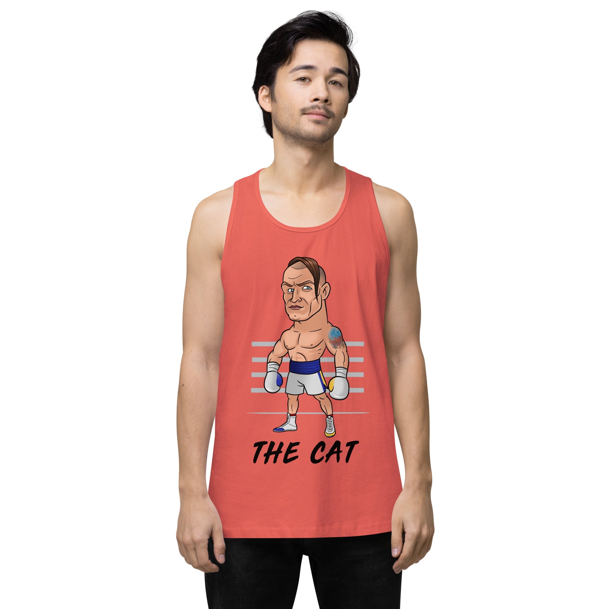 "The Cat" Oleksandr Usyk - Premium Tank Top Tank Top