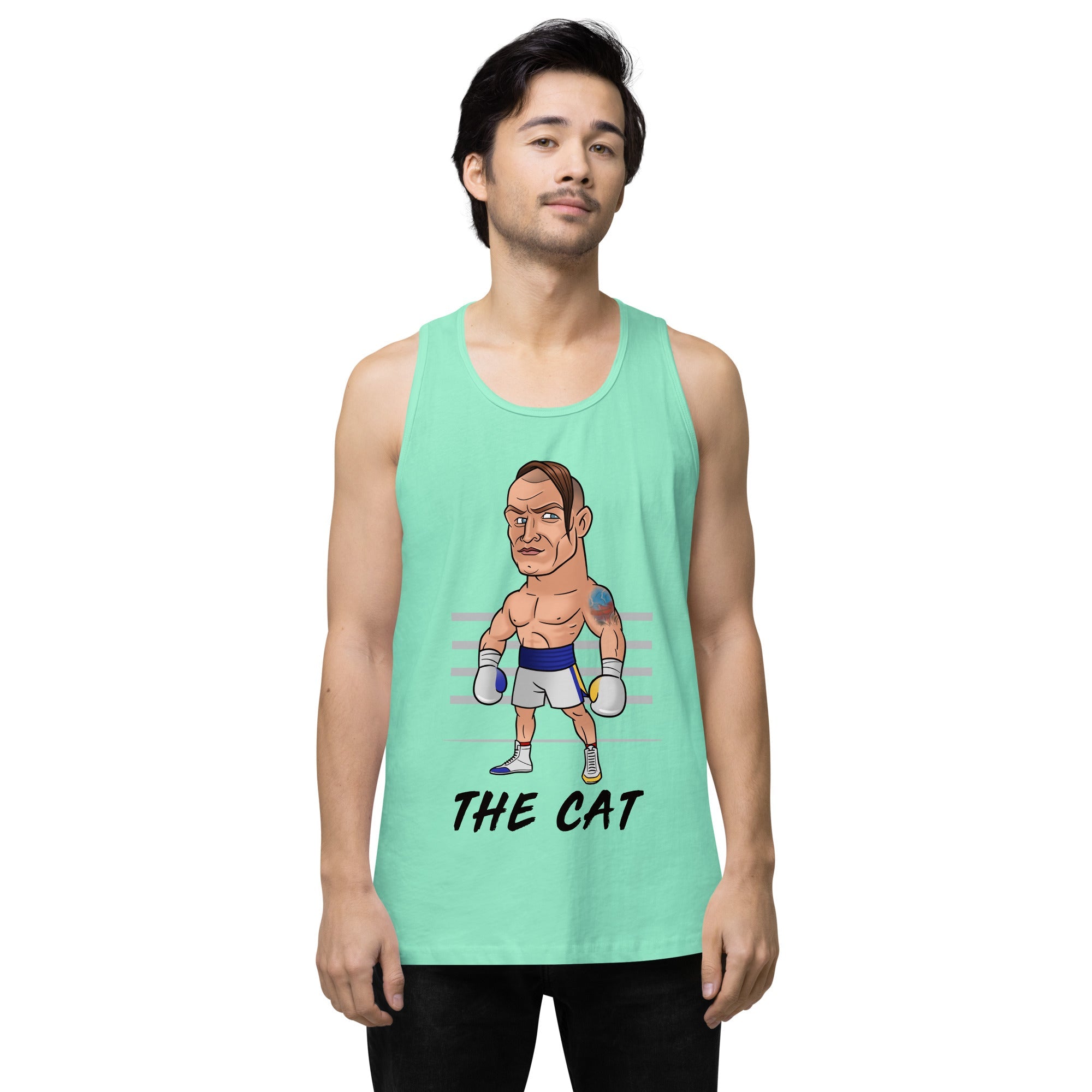 "The Cat" Oleksandr Usyk - Premium Tank Top Tank Top