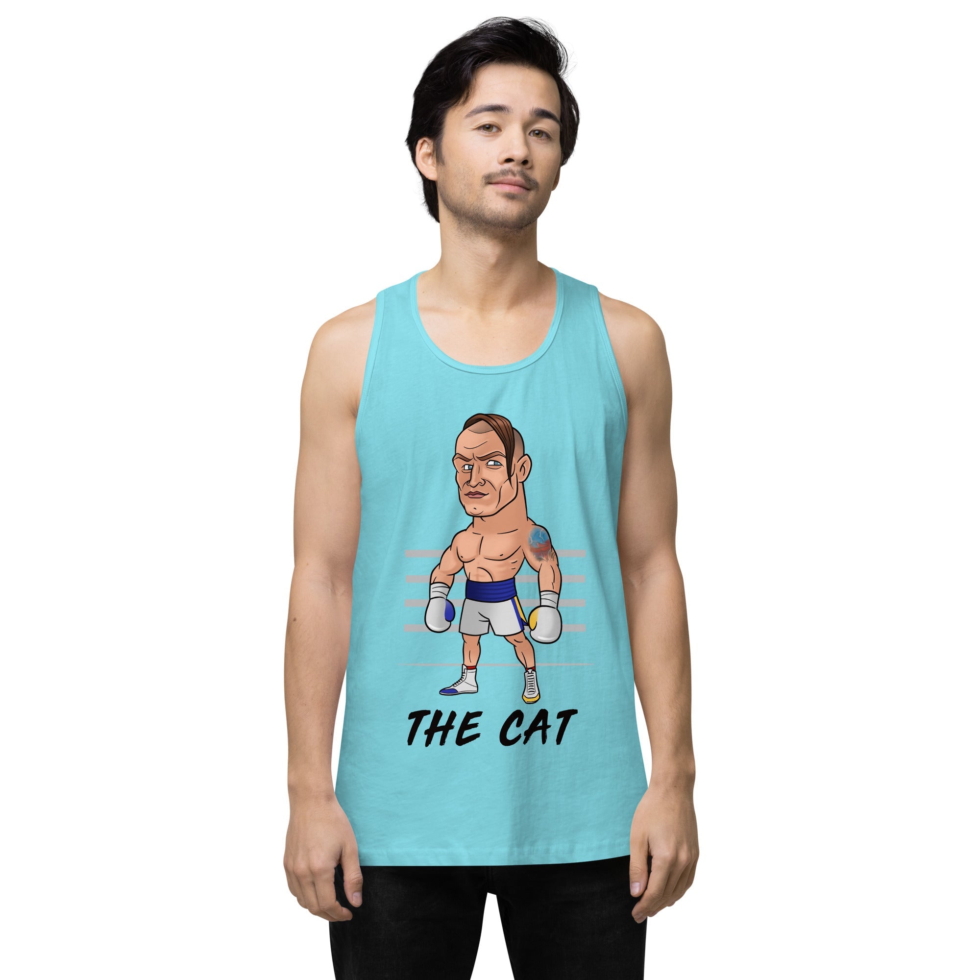 "The Cat" Oleksandr Usyk - Premium Tank Top Tank Top