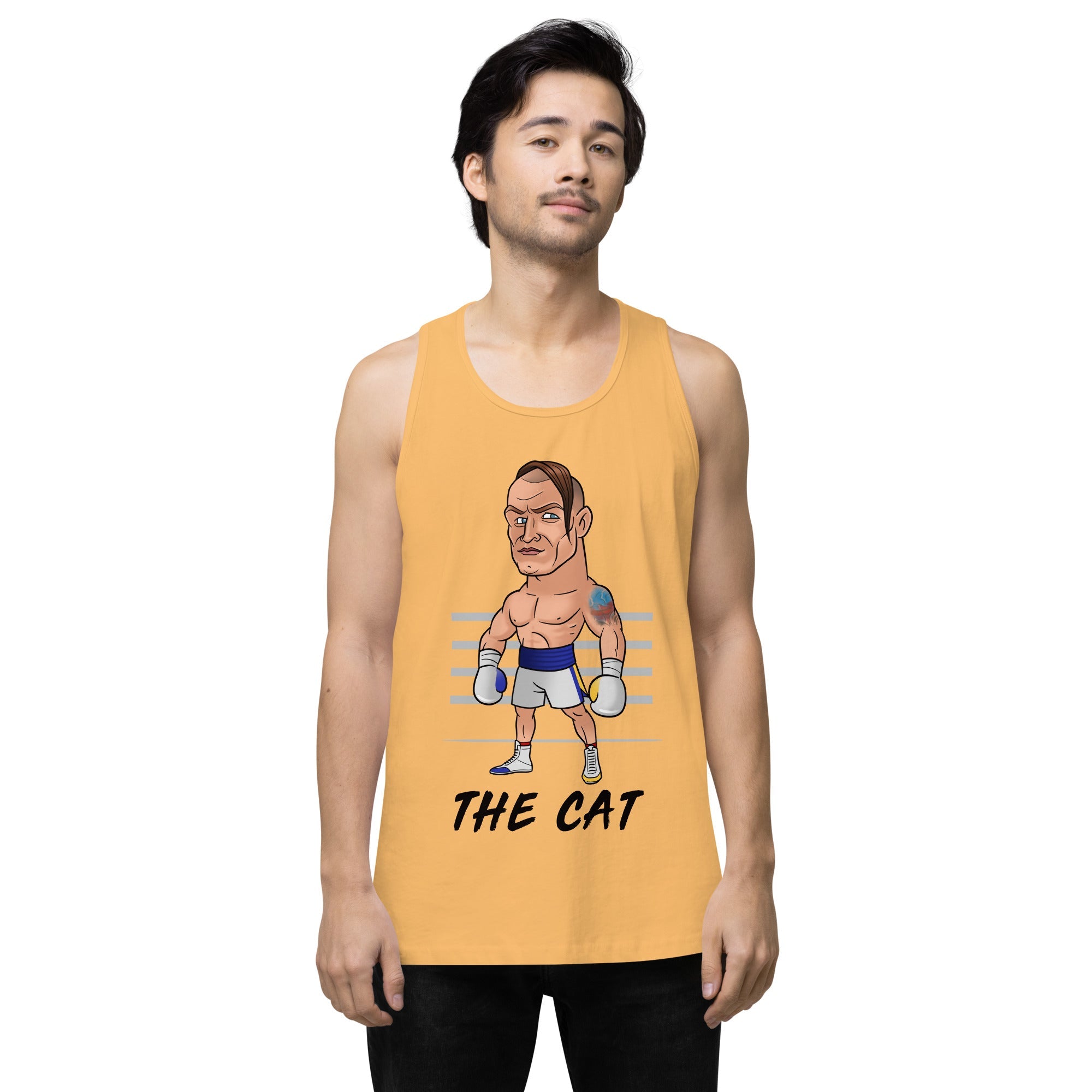 "The Cat" Oleksandr Usyk - Premium Tank Top Tank Top