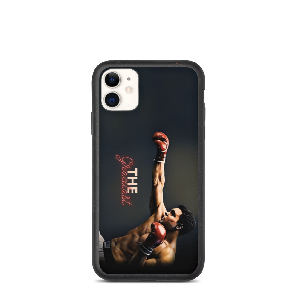 "The Greatest" Muhammad Ali Biodegradable iPhone case Mobile Phone Cases