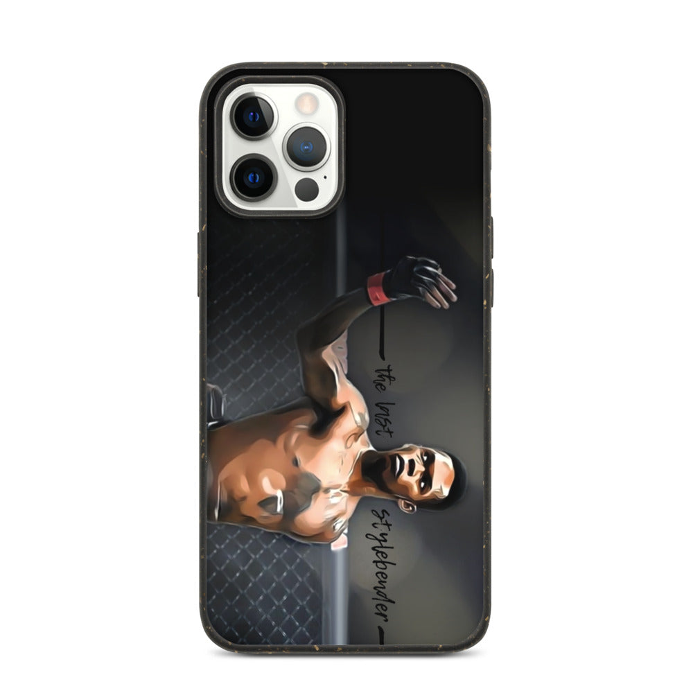 Israel Adesanya iPhone Case 100 Biodegradable Limited Edition