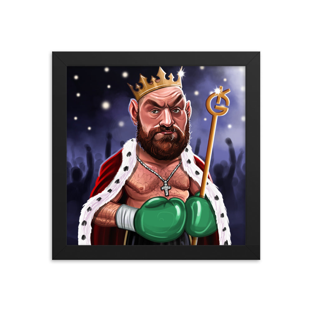 Tyson Fury "The Gypsy King" Premium Matte Poster 