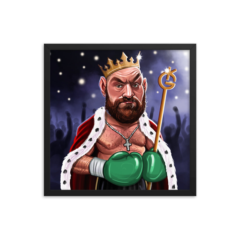 Tyson Fury "The Gypsy King" Premium Matte Poster 