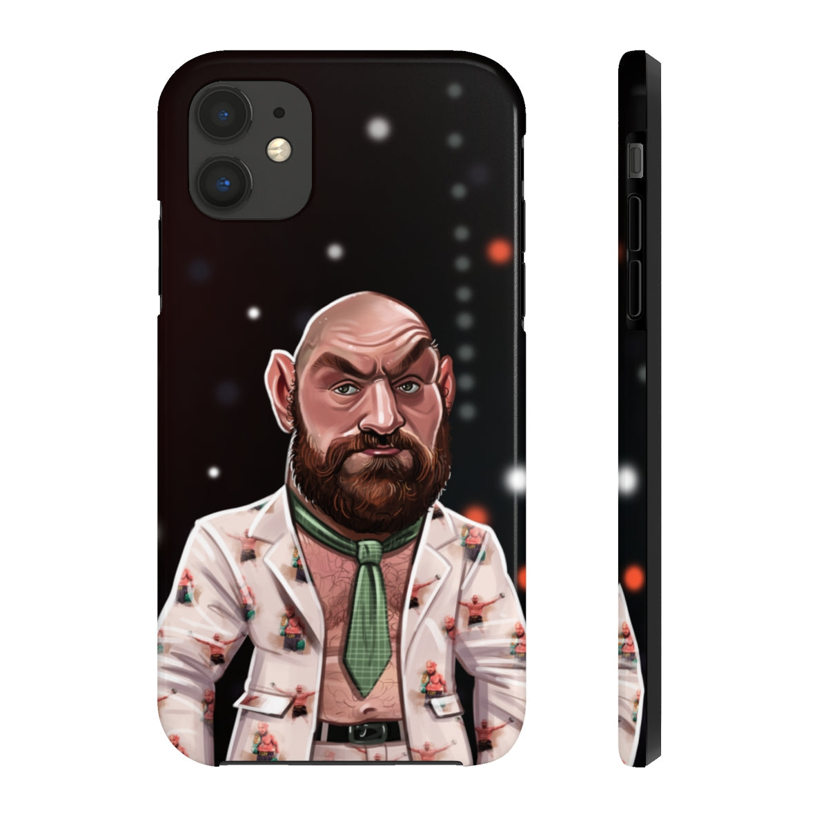 Tyson Fury Tough iPhone 14 Case - Press Conference Suit 