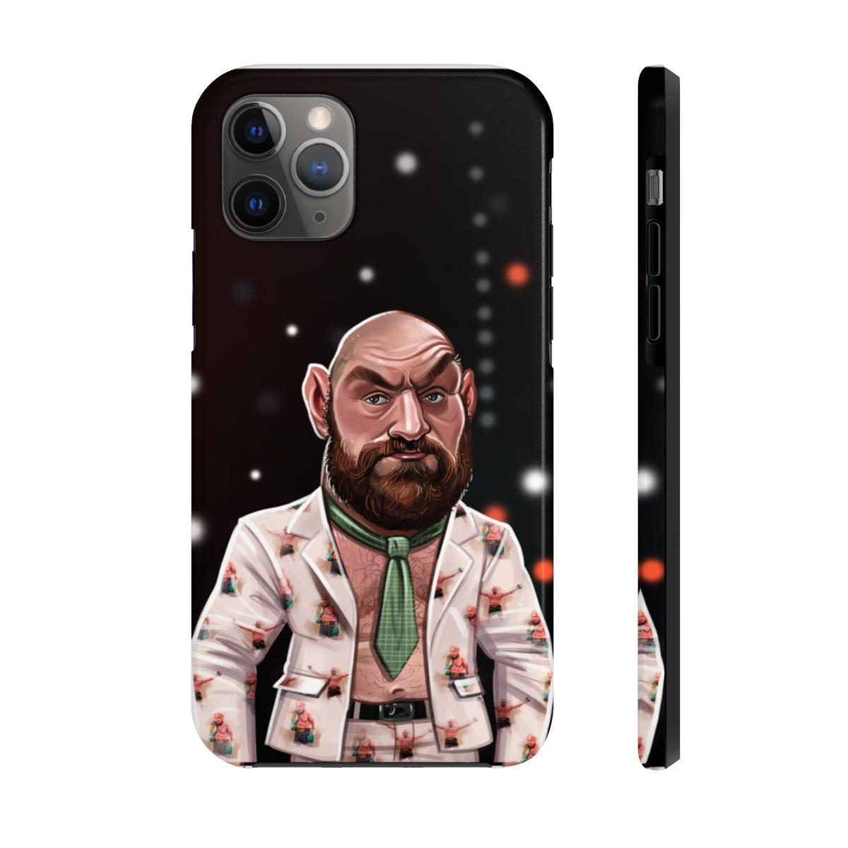 Tyson Fury Tough iPhone 14 Case - Press Conference Suit 