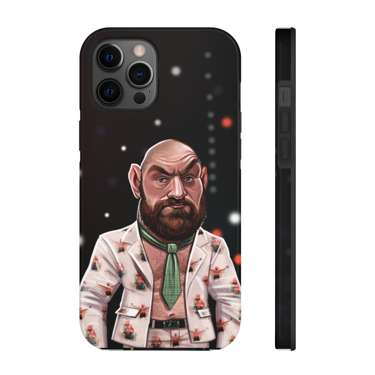 Tyson Fury Tough iPhone 14 Case - Press Conference Suit 