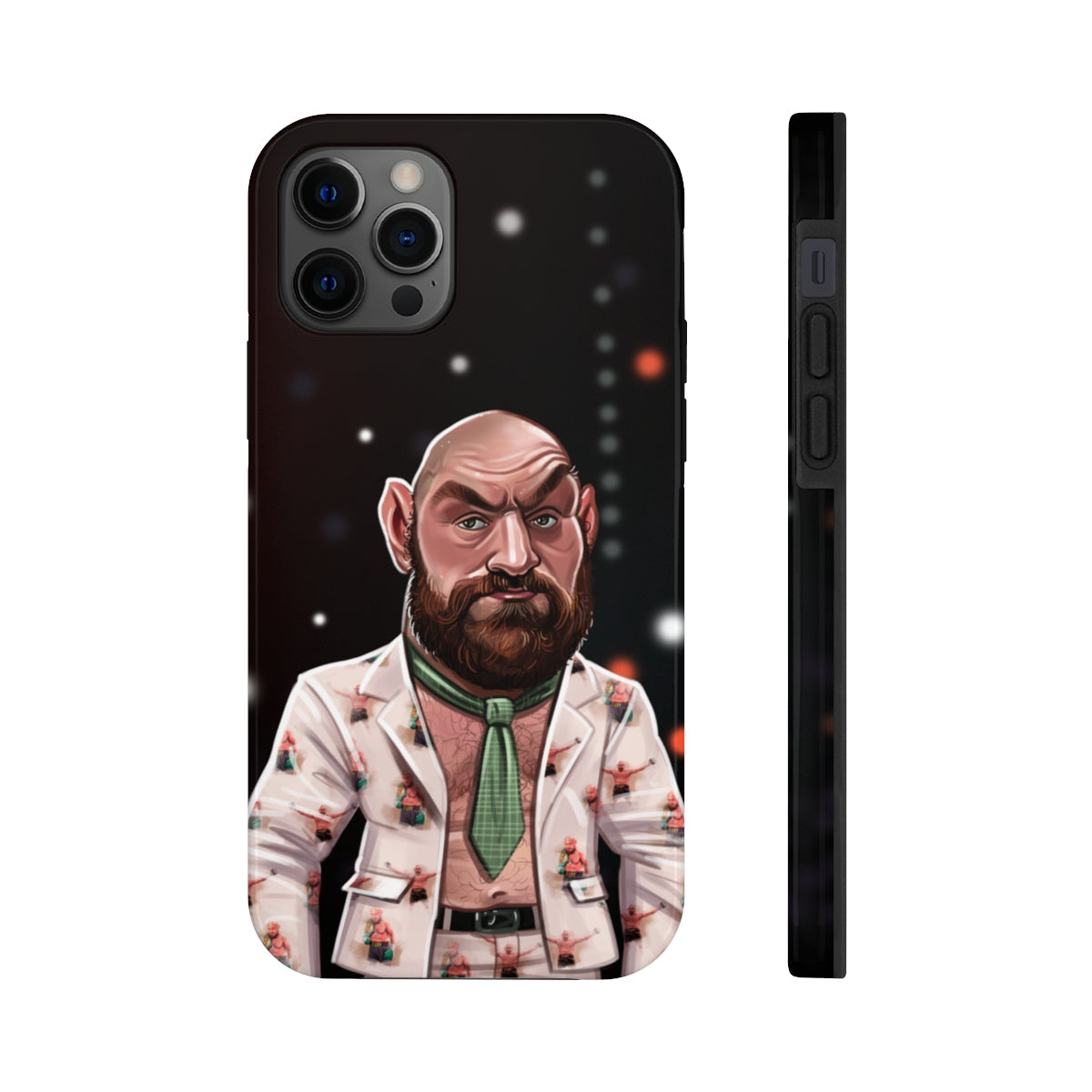 Tyson Fury Tough iPhone 14 Case - Press Conference Suit 