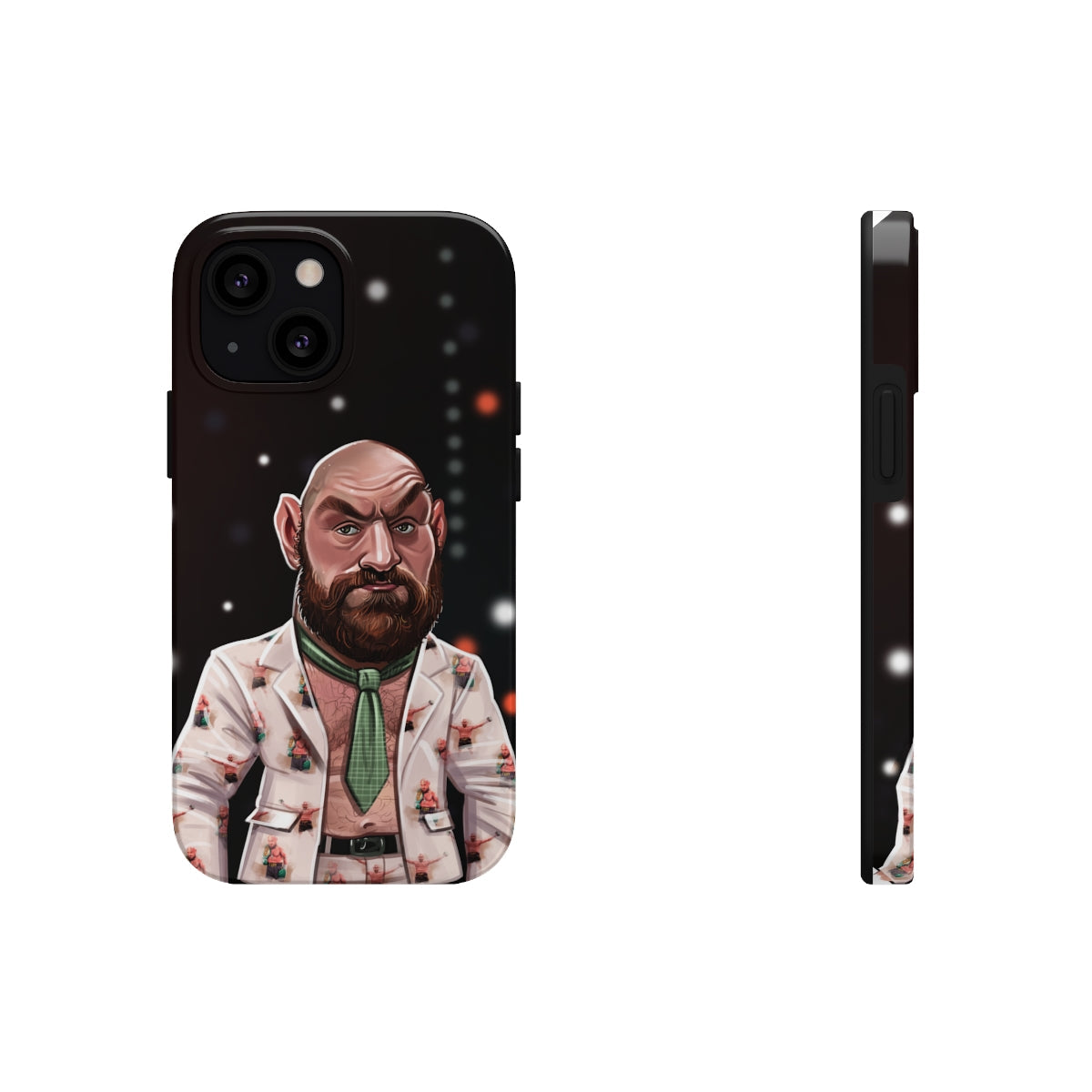 Tyson Fury Tough iPhone 14 Case - Press Conference Suit 