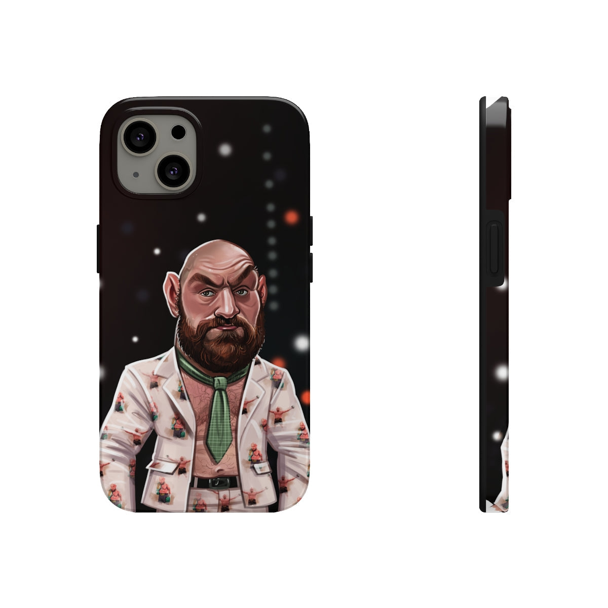 Tyson Fury Tough iPhone 14 Case - Press Conference Suit 