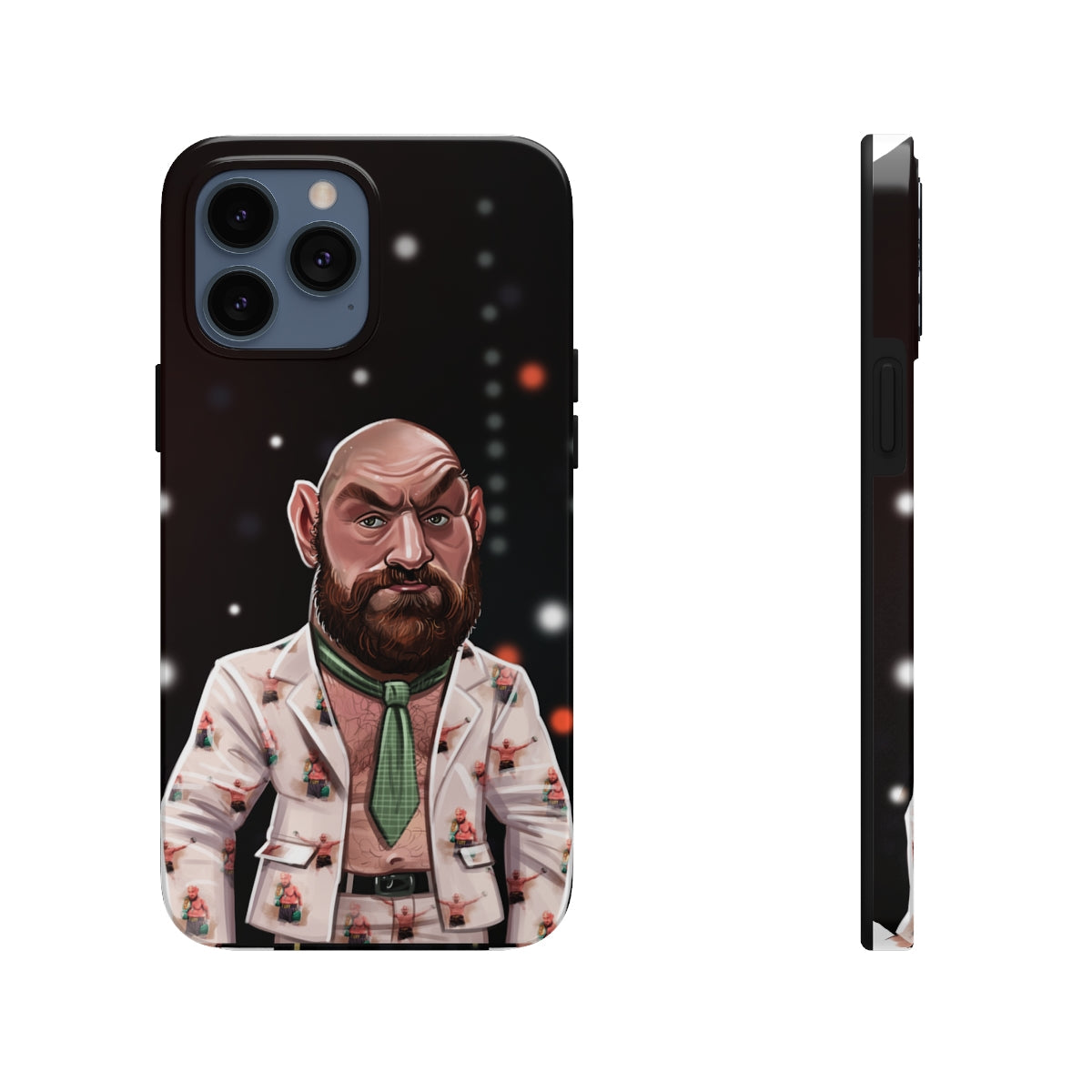 Tyson Fury Tough iPhone 14 Case - Press Conference Suit 