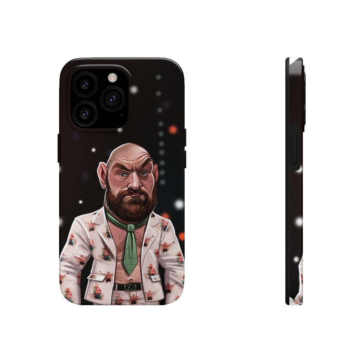 Tyson Fury Tough iPhone 14 Case - Press Conference Suit 