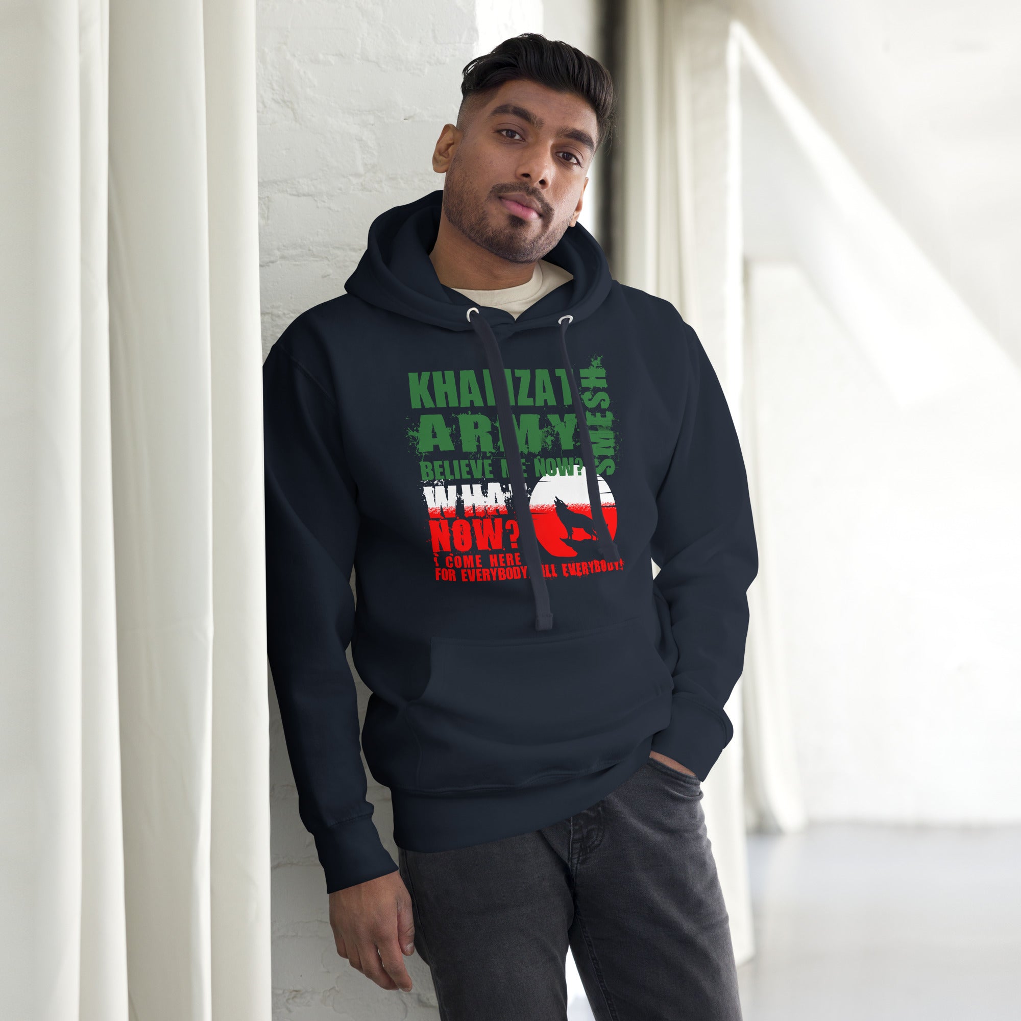 Khamzat Army - Premium Unisex MMA Hoodie