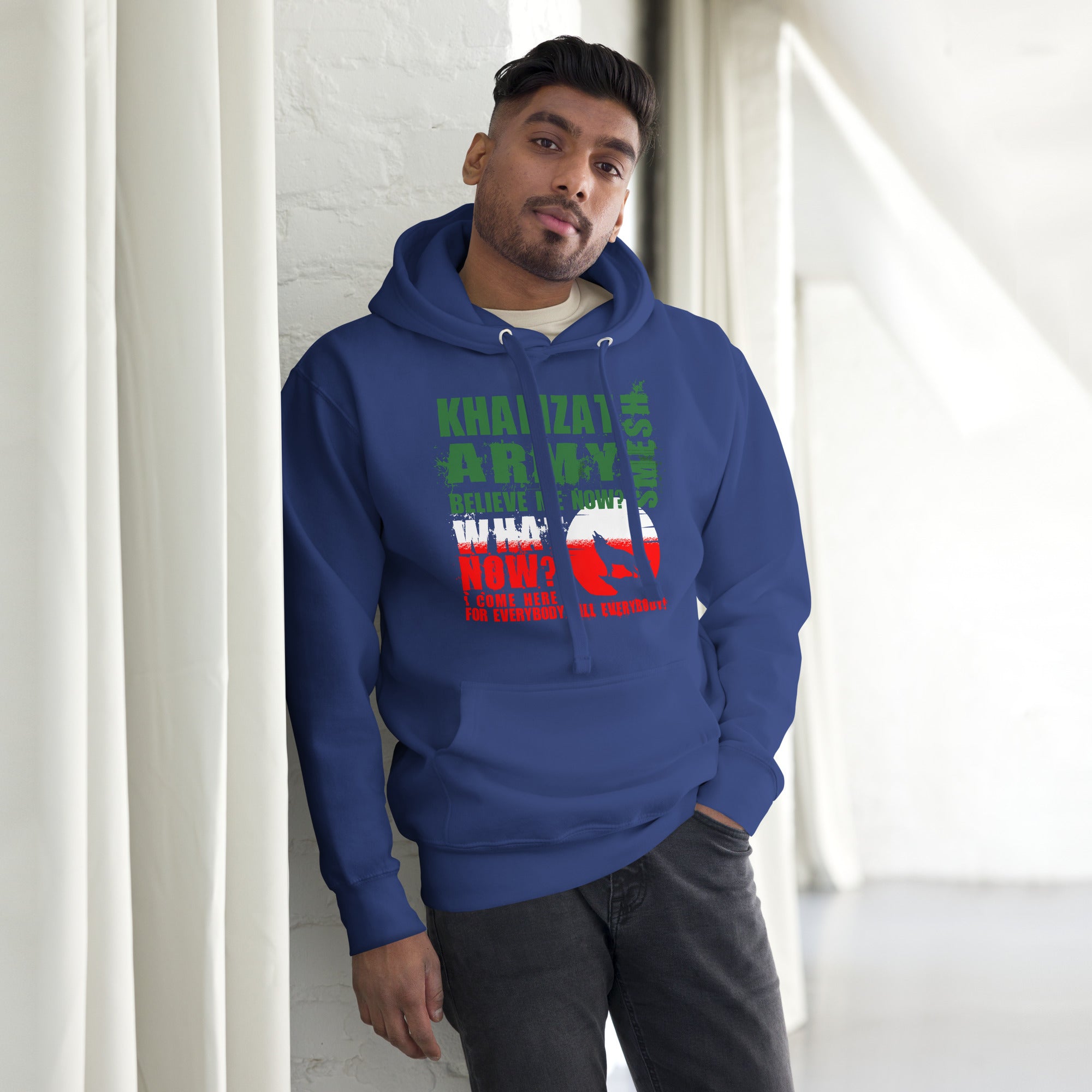 Khamzat Army - Premium Unisex MMA Hoodie