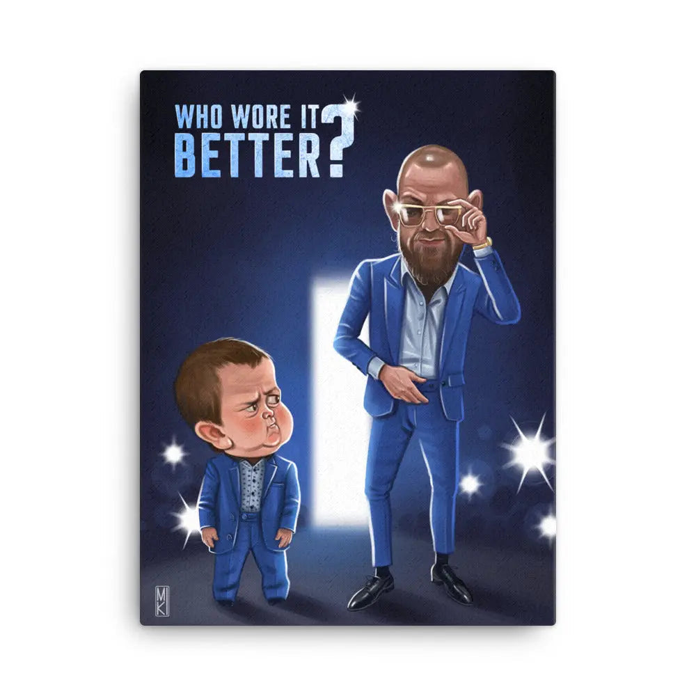 Who wore it better? Conor McGregor Suit